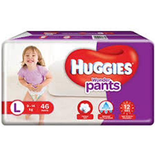 HUGGIES WONDER PANTS L(9-14Kg) 46N
